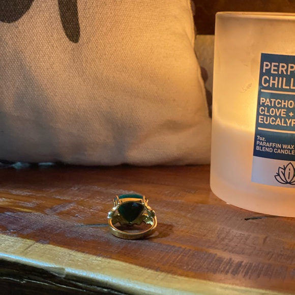 Emerald and Diamond Ring - Picture 13 of 14